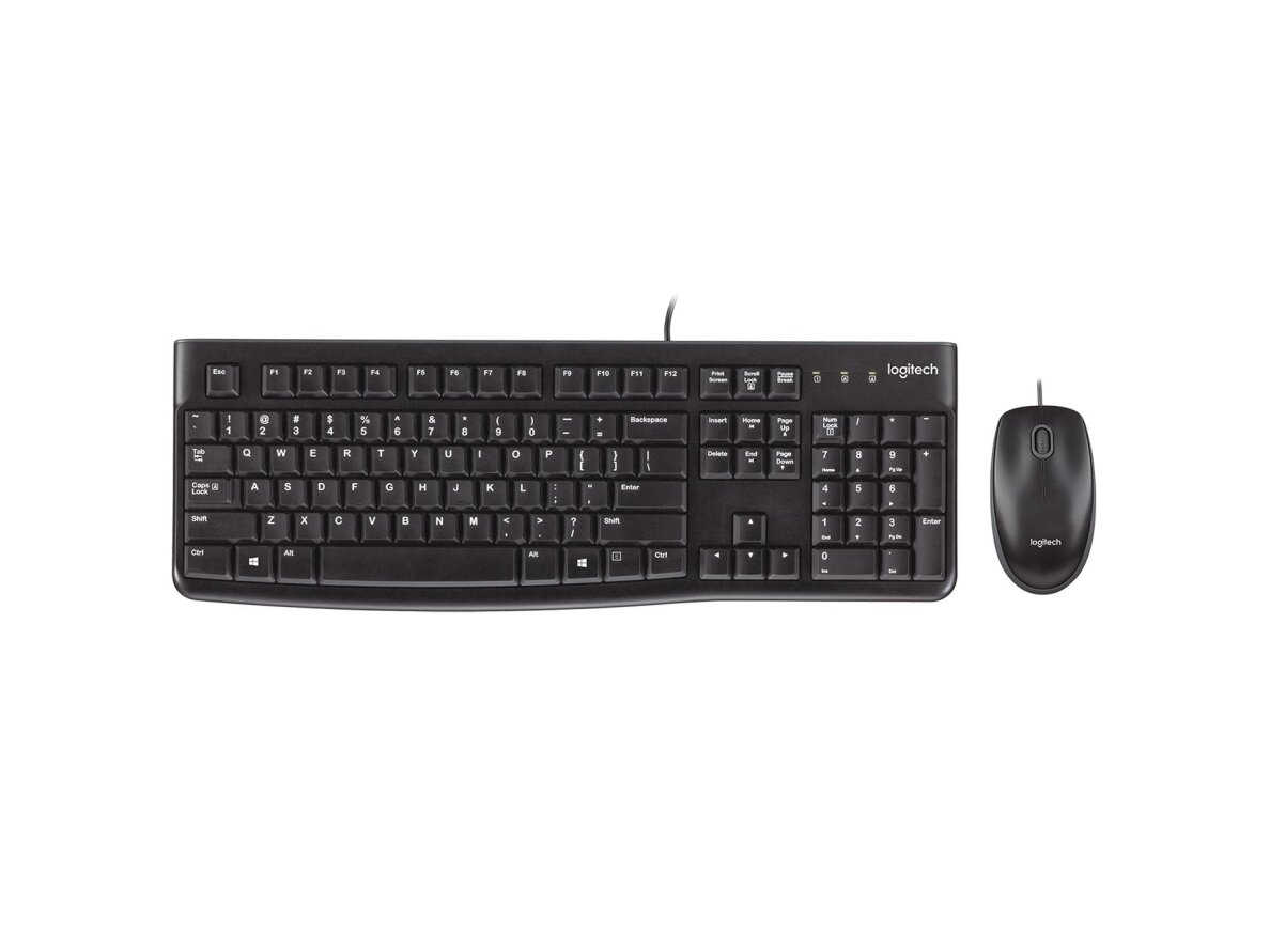 KEYBOARD +MOUSE COMBO MK120/BLACK 920-002562 LOGITECH 1