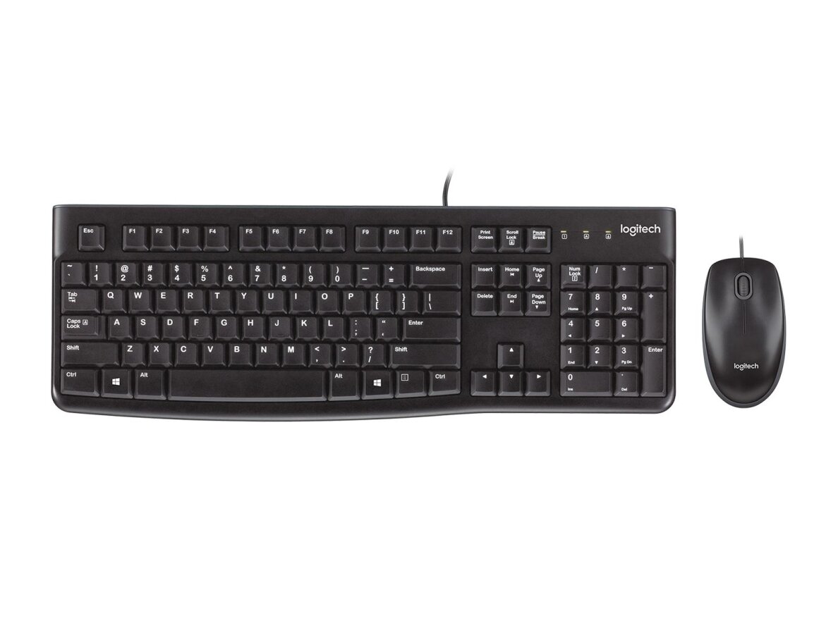 KEYBOARD +MOUSE COMBO MK120/BLACK 920-002562 LOGITECH KEYBOARD +MOUSE COMBO MK120/BLACK 920-002562 LOGITECH
