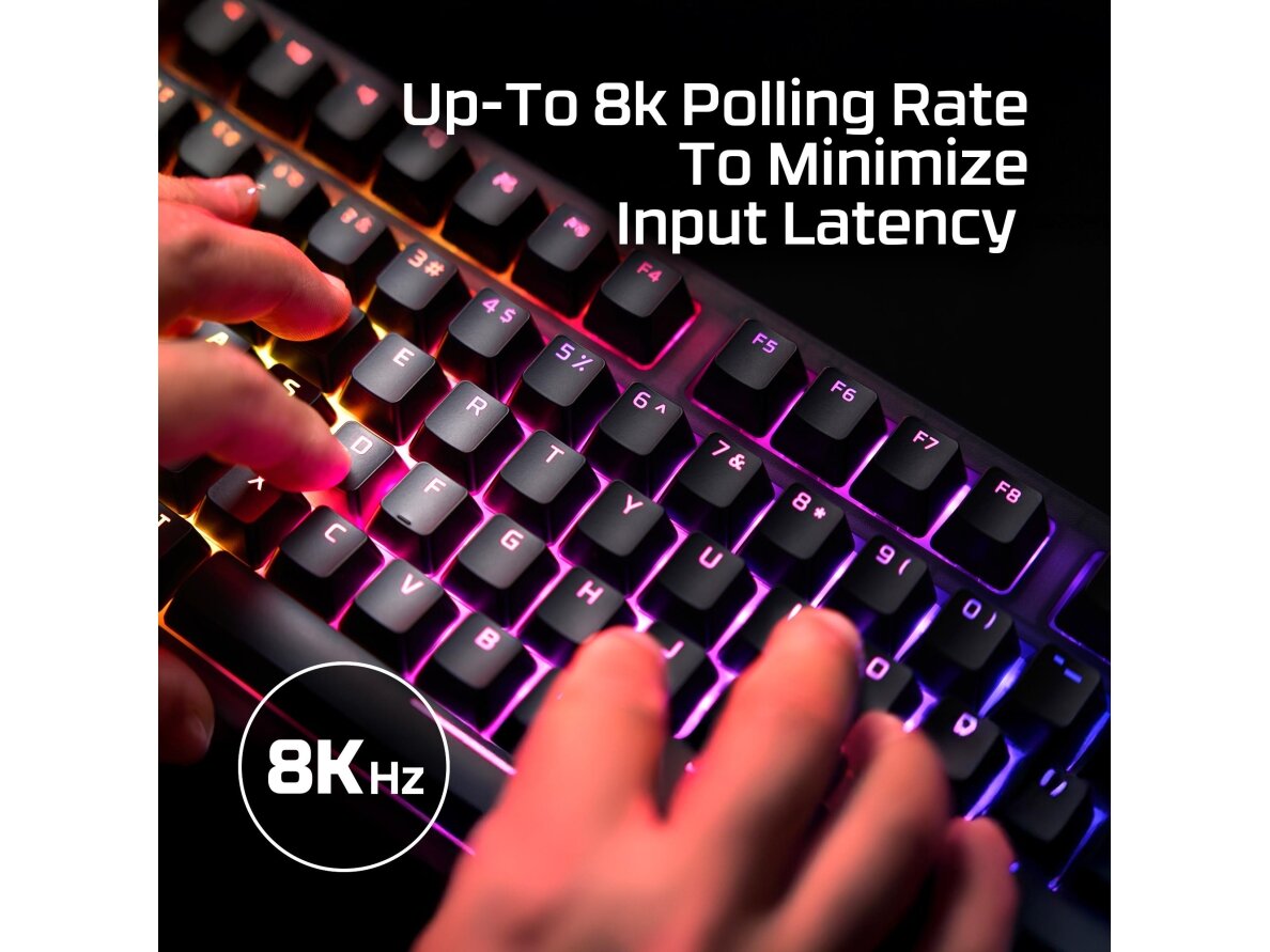 KEYBOARD ORIGINS 2 1800 RGB/BLACK B4QS4AA#ABA HYPERX 5