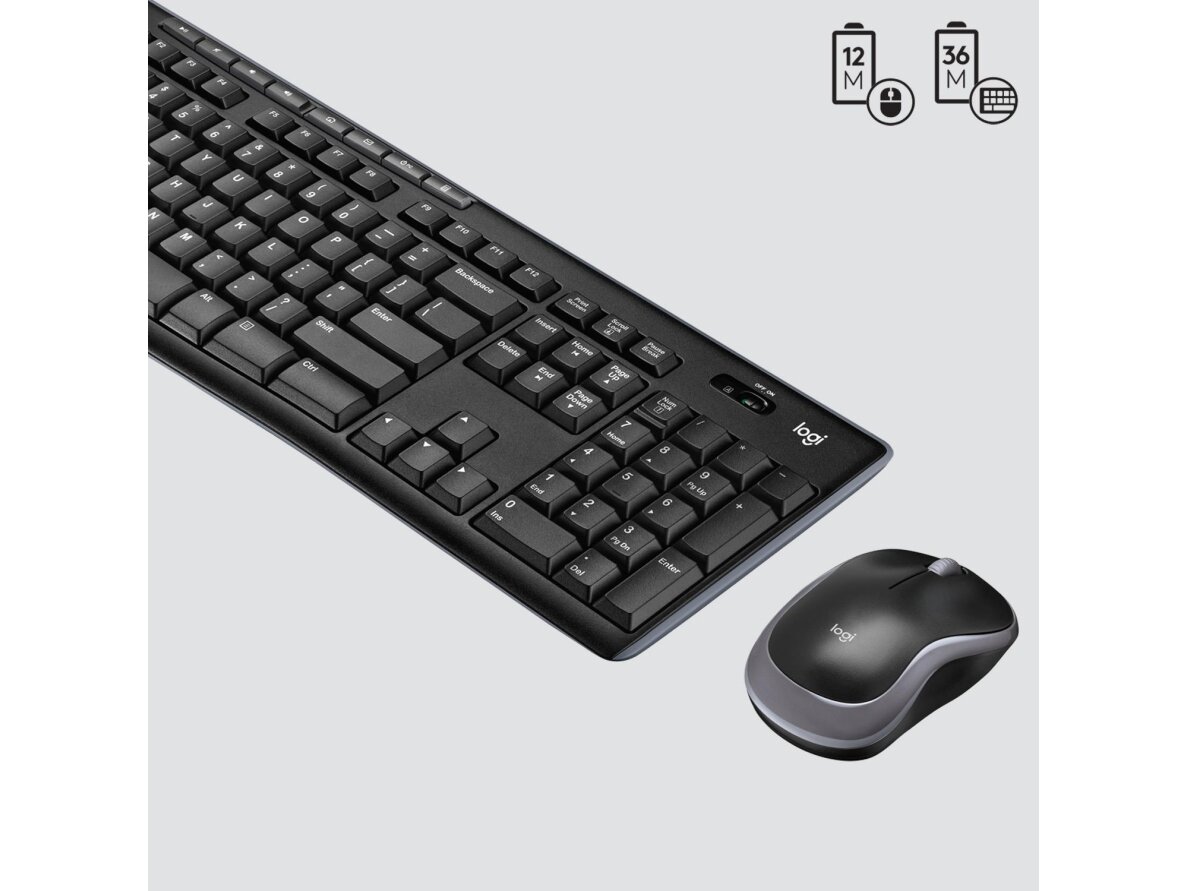 KEYBOARD WRL COMBO MK270 ENG/DESKTOP 920-004509 LOGITECH 4