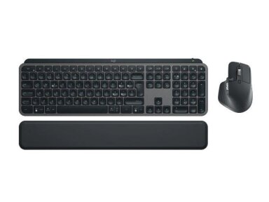 KEYBOARD +MOUSE COMBO MXKEYS S/BLACK 920-011614 LOGITECH