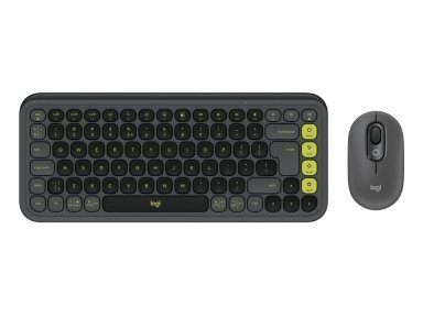 KEYBOARD +MOUSE COMBO POP ICON/GR/GREEN 920-013140 LOGITECH