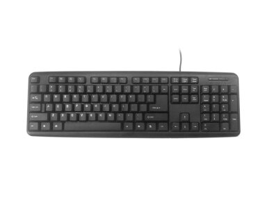 KEYBOARD STANDART USB ENG/BLACK KB-U-103 GEMBIRD