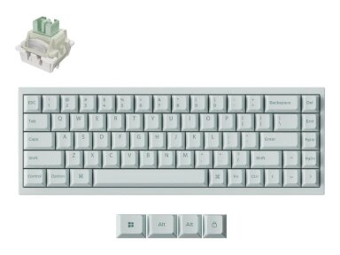 KEYBOARD USB-C Q16 HE 8K/LIGHT GREEN Q16HW-L1 KEYCHRON