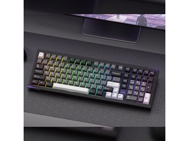 KEYBOARD WRL GEM 02 VIA/BLACK/SIL. 6978414650828 AKKO