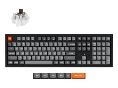 KEYBOARD WRL K10 MAX RGB/BLACK K10M-H3 KEYCHRON