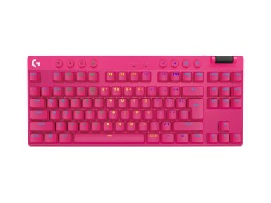 KEYBOARD WRL PRO X TKL/PINK 920-012159 LOGITECH