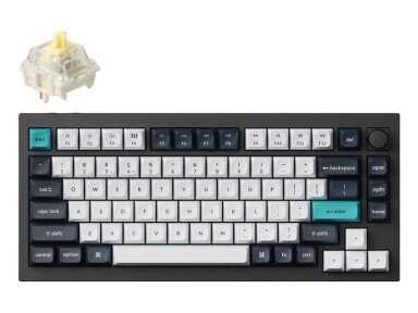 KEYBOARD WRL Q1 MAX RGB/CARBON BLACK Q1M-M4 KEYCHRON