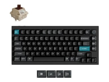 KEYBOARD WRL Q1 ULTRA/BLACK Q1U-M3 KEYCHRON