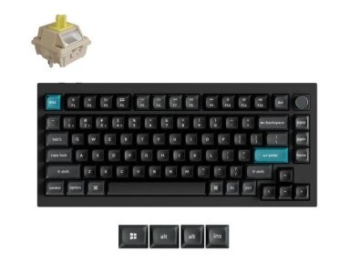 KEYBOARD WRL Q1 ULTRA/BLACK Q1U-M4 KEYCHRON