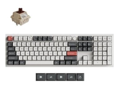 KEYBOARD WRL Q6 ULTRA/WHITE Q6U-P3 KEYCHRON