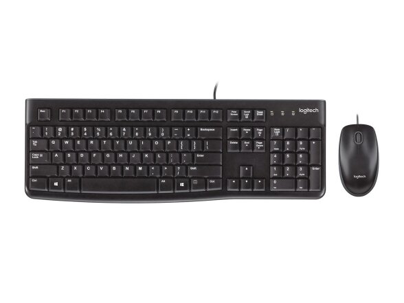 KEYBOARD +MOUSE COMBO MK120/BLACK 920-002562 LOGITECH KEYBOARD +MOUSE COMBO MK120/BLACK 920-002562 LOGITECH