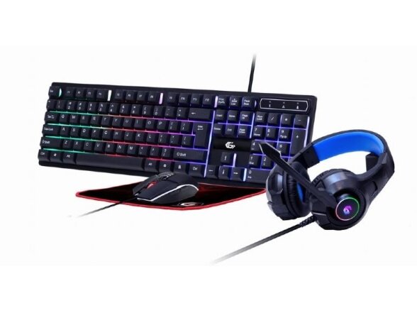 KEYBOARD USB GAMING KIT ENG/GHOST GGS-UMGL4-02 GEMBIRD KEYBOARD USB GAMING KIT ENG/GHOST GGS-UMGL4-02 GEMBIRD