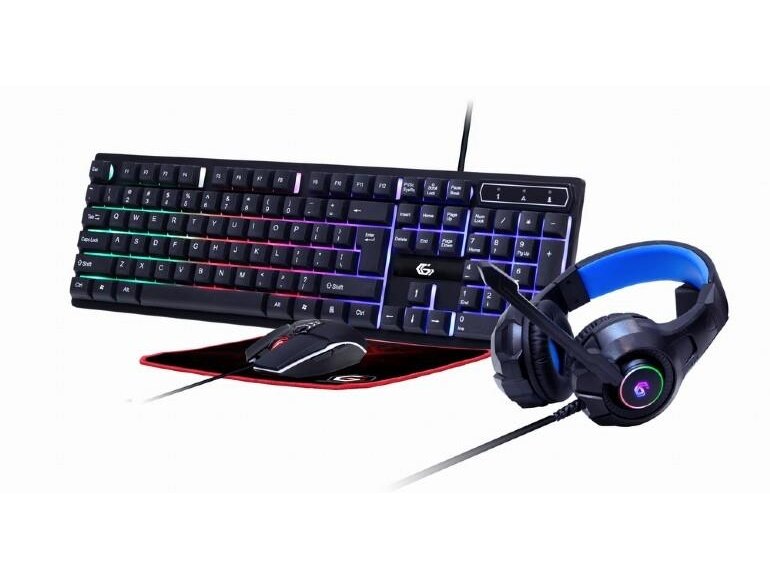 KEYBOARD USB GAMING KIT ENG/GHOST GGS-UMGL4-02 GEMBIRD KEYBOARD USB GAMING KIT ENG/GHOST GGS-UMGL4-02 GEMBIRD