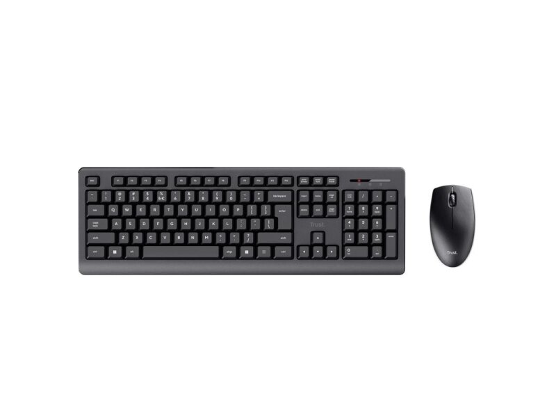 KEYBOARD +MOUSE WRL PRIMO SET/ENG 25347 TRUST 3