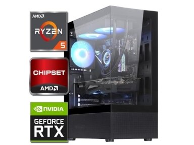 Kompiuteris Gamer | AMD Ryzen 5 9600x, 32GB DDR5, 512GB SSD, RTX 5060TI 8GB