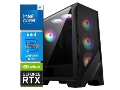 Kompiuteris Gamer Extreme | Intel Core Ultra 5-245KF, 32GB DDR5, 2TB SSD, RTX 5070ti 16GB