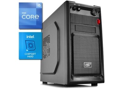 Kompiuteris WORKER | Intel Core i5-14400, 16GB DDR4, 256 GB SSD