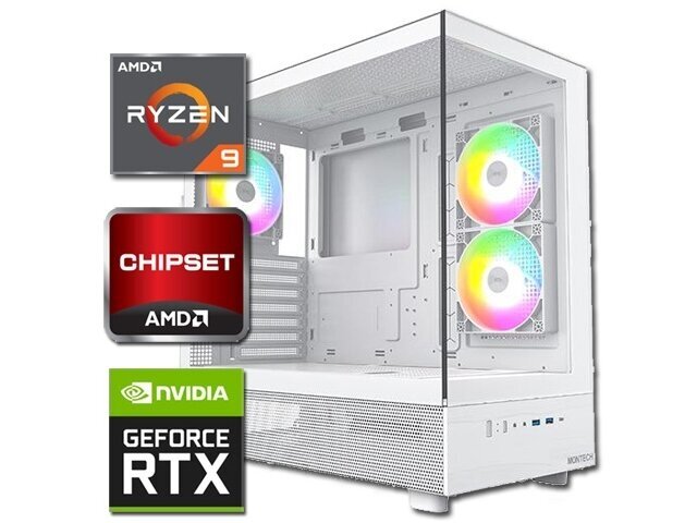Kompiuteris Gamer Extreme | AMD Ryzen 5 7500X3D, 32GB DDR5, 1TB SSD, RTX 5070 12GB