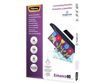 LAMINATOR POUCH IMAGELAST/A4 80 100PCS 5306114 FELLOWES