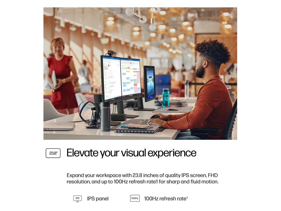 LCD Monitor|HP|23.8 "|1920 x 1080 pixels|Full HD|Native aspect ratio 16:9|LCD|Flat|B0BU9UT 8 LCD Monitor|HP|23.8 "|1920 x 1080 pixels|Full HD|Native aspect ratio 16:9|LCD|Flat|B0BU9UT 8