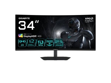 LCD Monitor|GIGABYTE|34 "|3440 x 1440 pixels|UltraWide Quad HD|Native aspect ratio 21:9|LED|Curved|G34WQC2EK