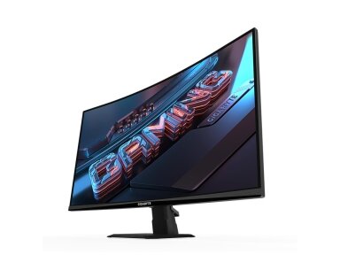 LCD Monitor|GIGABYTE|GS27FC Gaming Monitor|27"|Gaming/Curved|Panel VA|1920x1080|16:9|180Hz|Matte|1 ms|Tilt|Colour Black|GS27FCEK