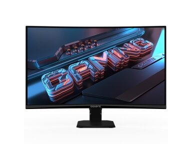 LCD Monitor|GIGABYTE|GS27FC Gaming Monitor|27"|Gaming/Curved|Panel VA|1920x1080|16:9|180Hz|Matte|1 ms|Tilt|Colour Black|GS27FCEK
