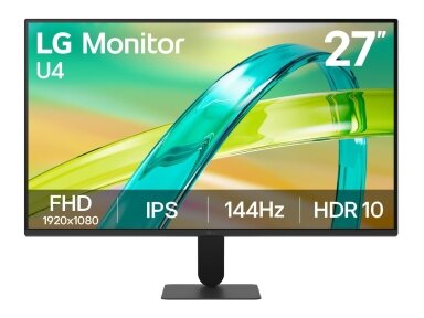 LCD Monitor|LG|27 "|1920 x 1080 pixels|Full HD|Native aspect ratio 16:9|LCD|Flat|27U411B-B