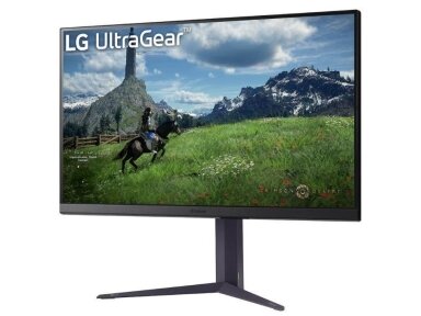 LCD Monitor|LG|27"|Panel IPS|2560x1440|16:9|180Hz|1 ms|Pivot|Height adjustable|Tilt|Colour Black|27GS85Q-B