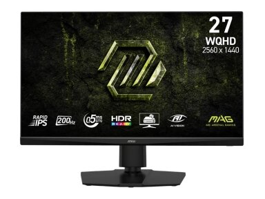 LCD Monitor|MSI|27 "|2560 x 1440 pixels|Wide Quad HD|Native aspect ratio 16:9|LED|Flat|MAG272QPFE20