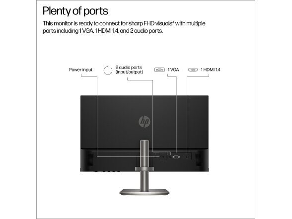 LCD Monitor|HP|23.8 "|1920 x 1080 pixels|Full HD|Native aspect ratio 16:9|LCD|Flat|B11W5AT 3 LCD Monitor|HP|23.8 "|1920 x 1080 pixels|Full HD|Native aspect ratio 16:9|LCD|Flat|B11W5AT 3