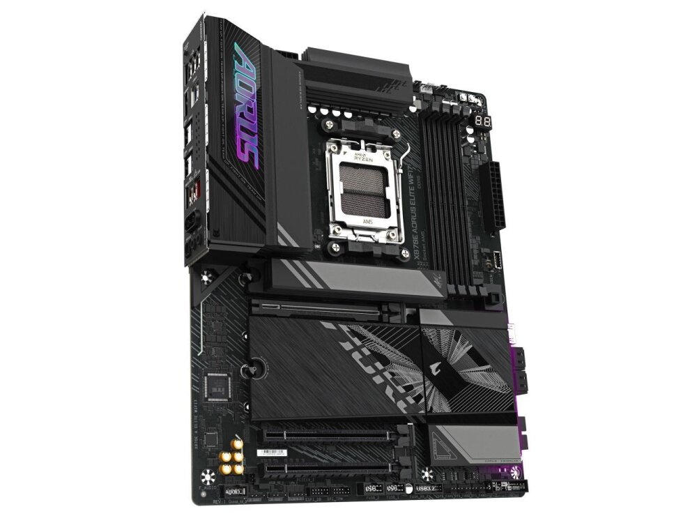 Mainboard|GIGABYTE|AMD X870E|SAM5|ATX|Memory DDR5|Memory slots 4|1xPCI-Express 3.0 4x|1xPCI-Express 4.0 4x |1xPCI-Express 5.0 16x|4xM.2|1xHDMI|4xUSB 2.0|6xUSB 3.2|2xUSB-C|1xOptical S/PDIF|1xRJ45|2xAudio port|X870EAELITEWIFI71.2 2 Mainboard|GIGABYTE|AMD X870E|SAM5|ATX|Memory DDR5|Memory slots 4|1xPCI-Express 3.0 4x|1xPCI-Express 4.0 4x |1xPCI-Express 5.0 16x|4xM.2|1xHDMI|4xUSB 2.0|6xUSB 3.2|2xUSB-C|1xOptical S/PDIF|1xRJ45|2xAudio port|X870EAELITEWIFI71.2 2