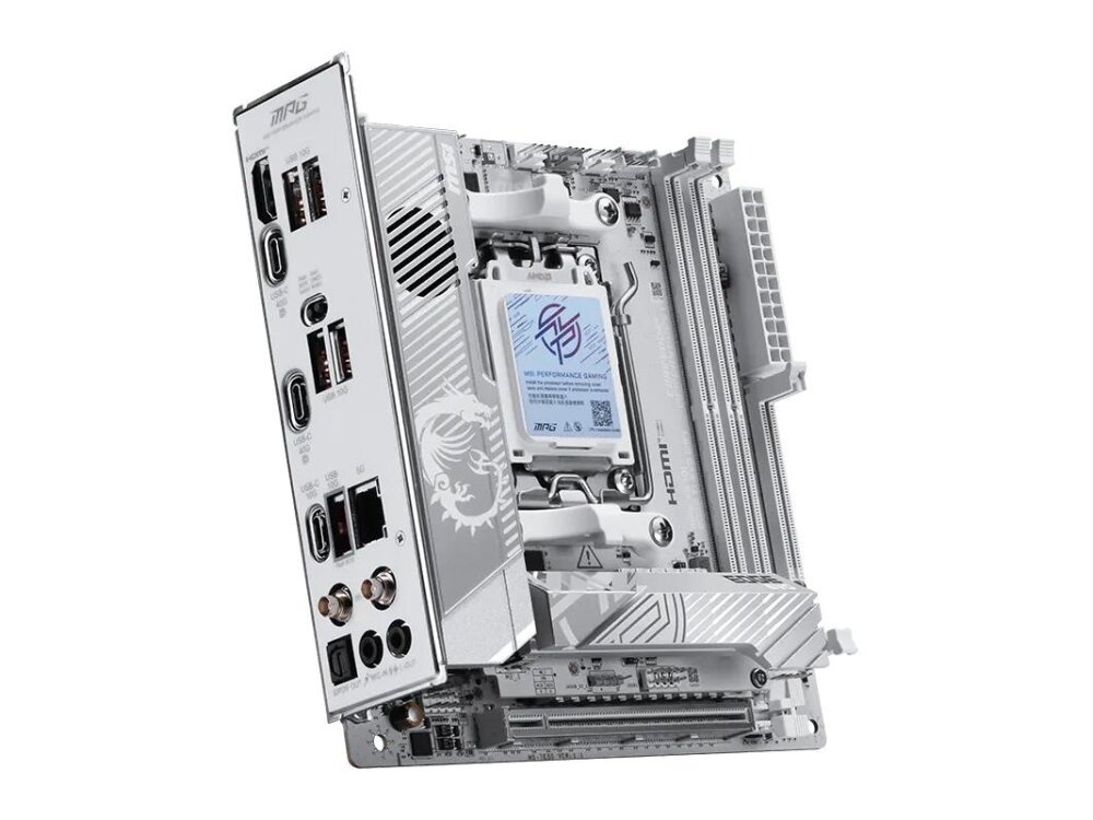 Mainboard|MSI|AMD X870|Socket AM5|mini ITX|RAM DDR5-SDRAM|2xSlots|Wi-Fi Yes|Bluetooth Yes|1xNumber of M.2 (M) slots|MPGX870IEDGETIEVOWIFI 3 Mainboard|MSI|AMD X870|Socket AM5|mini ITX|RAM DDR5-SDRAM|2xSlots|Wi-Fi Yes|Bluetooth Yes|1xNumber of M.2 (M) slots|MPGX870IEDGETIEVOWIFI 3