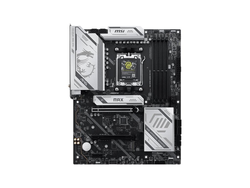 Mainboard|MSI|AMD X870E|Socket AM5|ATX|RAM DDR5-SDRAM|4xSlots|Wi-Fi Yes|Bluetooth Yes|3xNumber of M.2 (M) slots|MAGX870EGAMINGMAXWIFI 1 Mainboard|MSI|AMD X870E|Socket AM5|ATX|RAM DDR5-SDRAM|4xSlots|Wi-Fi Yes|Bluetooth Yes|3xNumber of M.2 (M) slots|MAGX870EGAMINGMAXWIFI 1