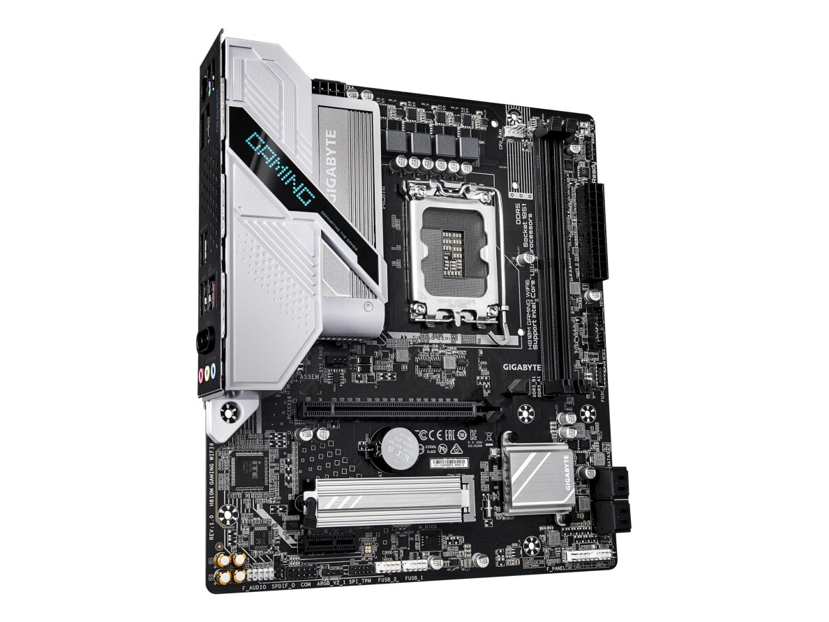 Mainboard|GIGABYTE|1xNumber of M.2 (M) slots|micro ATX|Intel H810|Bluetooth Yes|Wi-Fi Yes|2xSlots|RAM DDR5-SDRAM|LGA 1851 (Socket V1)|H810MGAMINGWIFI6 2
