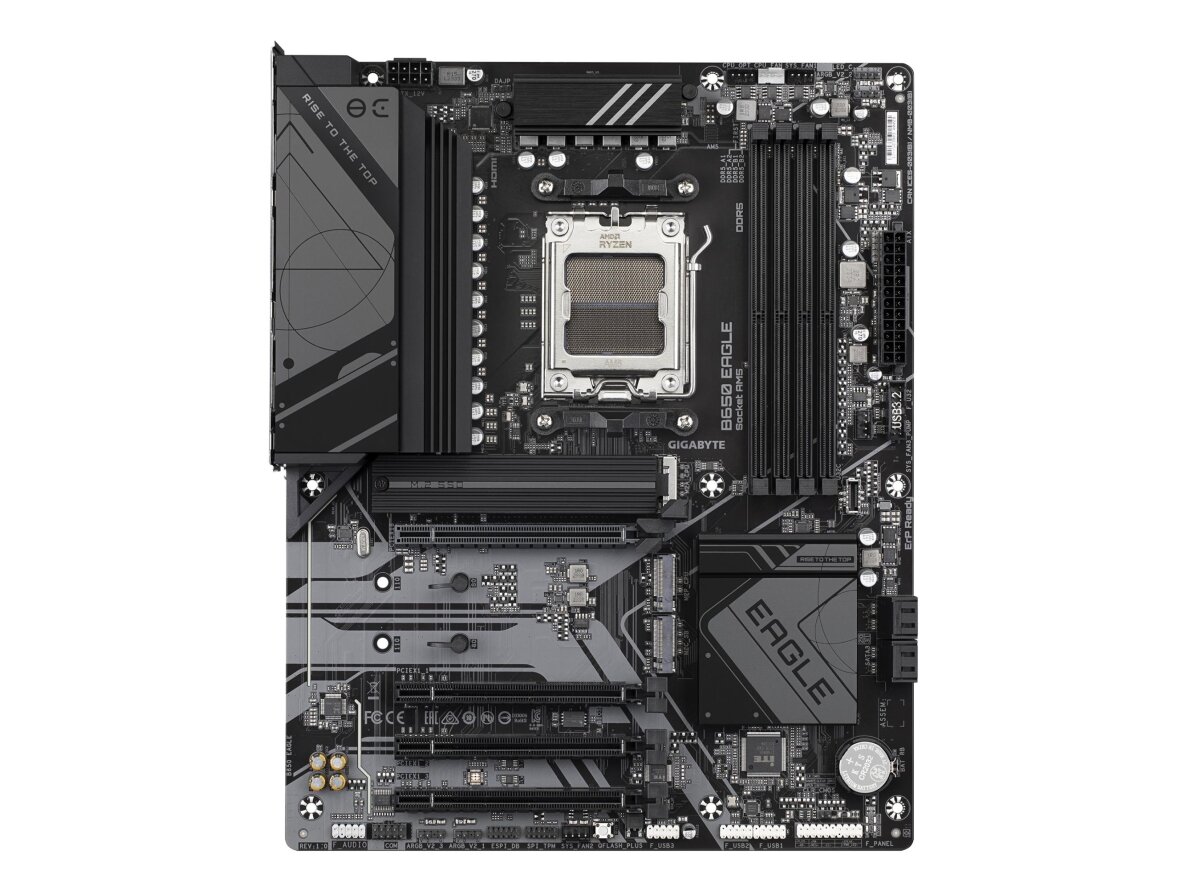 Mainboard|GIGABYTE|AMD B650|SAM5|ATX|Memory DDR5|Memory slots 4|B650EAGLE1.2 1