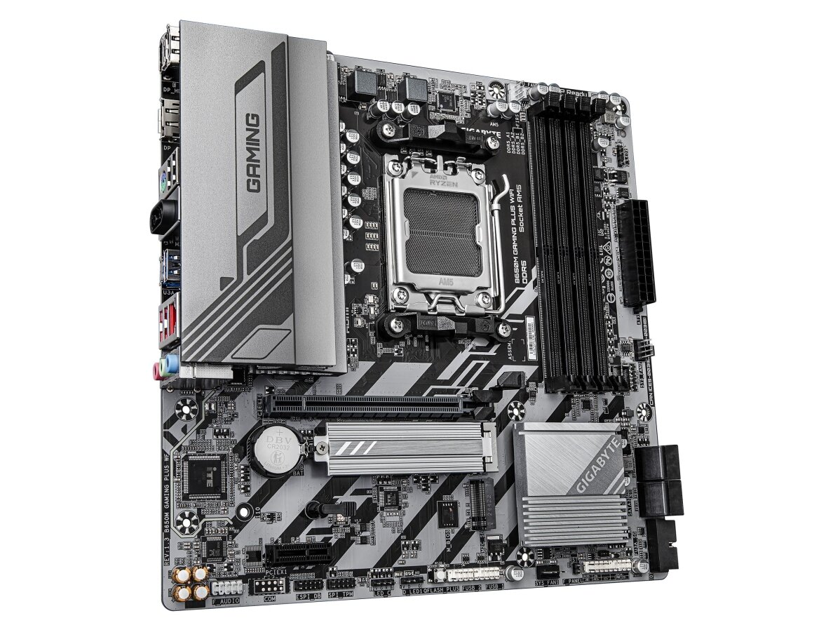 Mainboard|GIGABYTE|AMD B650|SAM5|Micro-ATX|Memory DDR5|Memory slots 4|B650MGAMINGPLUSWF1.3 2