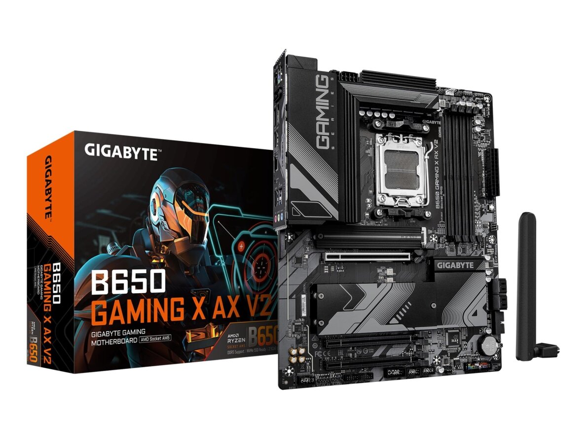 Mainboard|GIGABYTE|AMD B650|Socket AM5|ATX|RAM DDR5-SDRAM|4xSlots|Wi-Fi Yes|Bluetooth Yes|3xPCI Express x16 slots|3xNumber of M.2 (M) slots|B650GAMINGXAXV21.3 3