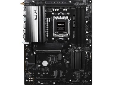 Mainboard|ASROCK|AMD B850|SAM5|ATX|Memory DDR5|Memory slots 4|1xPCI-Express 4.0 16x|1xPCI-Express 5.0 16x|1xM.2|1xHDMI|1xAudio-In|1xAudio-Out|1xMicrophone|6xUSB 2.0|4xUSB 3.2|1xUSB-C|1xRJ45|B850PRO-AWIFI