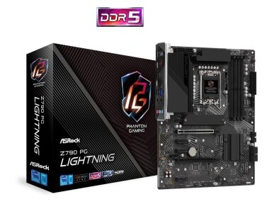 Mainboard|ASROCK|Intel Z790|LGA1700|ATX|Memory DDR5|Memory slots 4|3xPCI-Express 3.0 1x|1xPCI-Express 4.0 16x|1xPCI-Express 5.0 16x|4xM.2|1xHDMI|1xAudio-In|1xAudio-Out|1xMicrophone|1xUSB 2.0|6xUSB 3.2|1xUSB-C|1xRJ45|Z790PGLIGHTNING