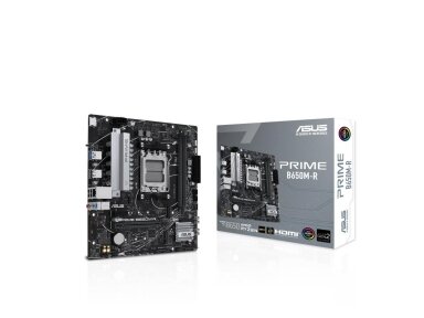 Mainboard|ASUS|AMD B650|SAM5|Micro-ATX|Memory DDR5|Memory slots 2|1xPCI-Express 4.0 1x|2xPCI-Express 4.0 16x|2xM.2|1xHDMI|4xUSB 2.0|2xUSB 3.2|1xRJ45|3xAudio port|PRIMEB650M-R