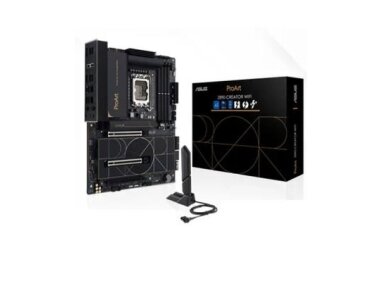 Mainboard|ASUS|Intel Z890|LGA1851|ATX|Memory DDR5|Memory slots 4|1xPCI-Express 4.0 16x|2xPCI-Express 5.0 16x|5xM.2|1xHDMI|1xDisplayPort|1xAudio-In|1xAudio-Out|1xUSB 2.0|6xUSB 3.2|3xUSB-C w/Thunderbolt|1xRJ45|PROARTZ890-CREATORWIFI