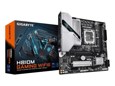 Mainboard|GIGABYTE|1xNumber of M.2 (M) slots|micro ATX|Intel H810|Bluetooth Yes|Wi-Fi Yes|2xSlots|RAM DDR5-SDRAM|LGA 1851 (Socket V1)|H810MGAMINGWIFI6