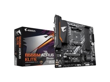 Mainboard|GIGABYTE|AMD B550|SAM4|Micro-ATX|Memory DDR4|Memory slots 4|1xPCI-Express 3.0 1x|1xPCI-Express 3.0 4x|1xPCI-Express 4.0 16x|2xM.2|1xDVI-D|1xHDMI|2xAudio-In|1xAudio-Out|4xUSB 2.0|4xUSB 3.2|1xPS/2|1xRJ45|B550MAORUSELITE1.3
