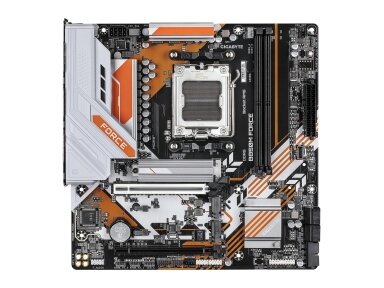 Mainboard|GIGABYTE|AMD B850|Socket AM5|micro ATX|RAM DDR5-SDRAM|2xSlots|3xNumber of M.2 (M) slots|B850MFORCE1.1
