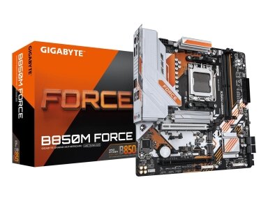 Mainboard|GIGABYTE|AMD B850|Socket AM5|micro ATX|RAM DDR5-SDRAM|2xSlots|3xNumber of M.2 (M) slots|B850MFORCE1.1