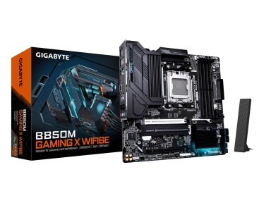 Mainboard|GIGABYTE|AMD B850|Socket AM5|micro ATX|RAM DDR5-SDRAM|4xSlots|Wi-Fi Yes|Bluetooth Yes|2xNumber of M.2 (M) slots|B850MGAMINGXWF6E1.1
