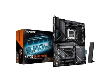 Mainboard|GIGABYTE|AMD X870E|Socket AM5|ATX|RAM DDR5-SDRAM|4xSlots|Wi-Fi Yes|Bluetooth Yes|4xNumber of M.2 (M) slots|X870EEAGLEWIFI7