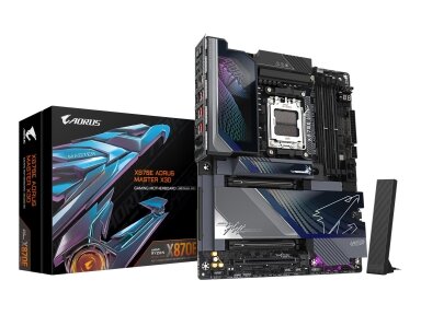 Mainboard|GIGABYTE|AMD X870E|Socket AM5|ATX|RAM DDR5-SDRAM|4xSlots|Wi-Fi Yes|Bluetooth Yes|5xNumber of M.2 (M) slots|GIGABYTE X870E AORUS MASTER X3D|X870EAMASTERX